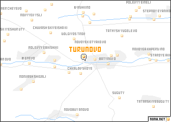 map of Turunovo