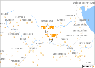 map of Turupa