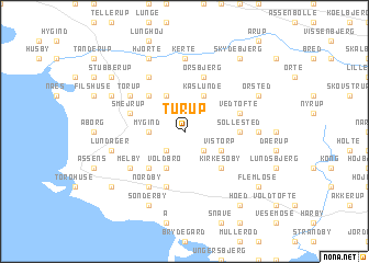 map of Turup