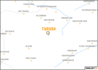 map of Turush