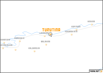 map of Turutina