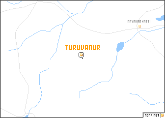 map of Turuvanūr