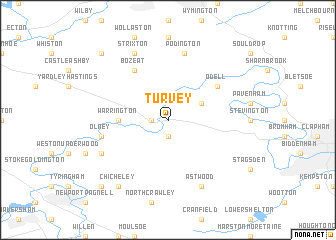 map of Turvey