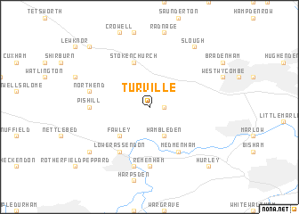 map of Turville