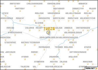 map of Turza