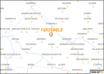 map of Turzepole