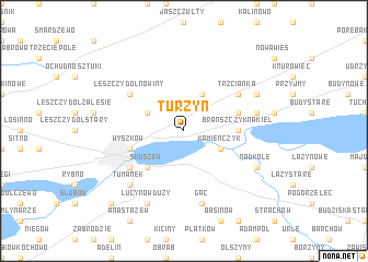 map of Turzyn