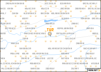 map of Tur