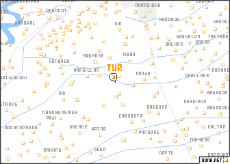 map of Tur