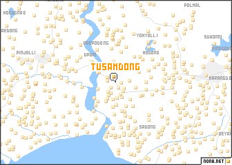 map of Tusam-dong