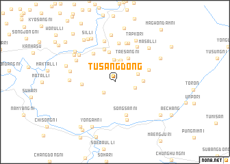 map of Tusang-dong