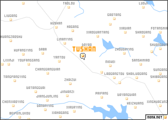 map of Tushan