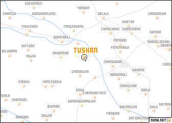 map of Tushan