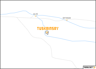 map of Tuskainsay