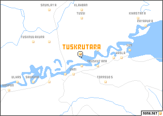 map of Tuskru Tara