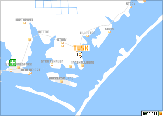 map of Tusk