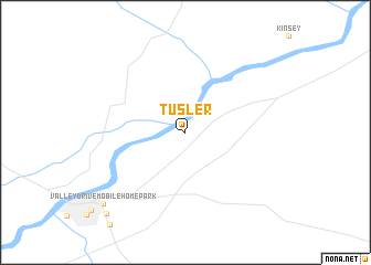 map of Tusler