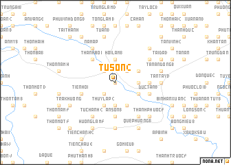 map of Tu Sơn (2)