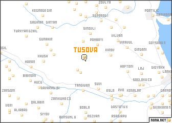 map of Tusova