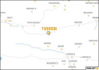 map of Tusrebi