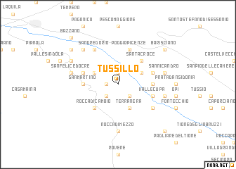 map of Tussillo
