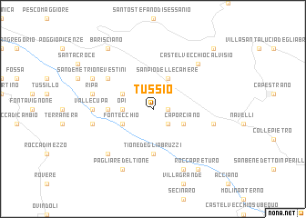 map of Tussio