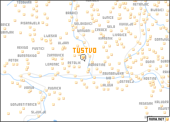 map of Tustvo