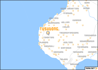 map of Tusu-dong