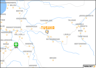 map of Tusuka