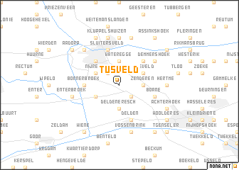 map of Tusveld