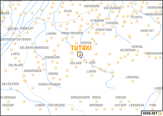 map of Tūtakī