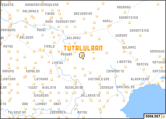 map of Tutalulaan