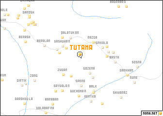 map of Tūtama