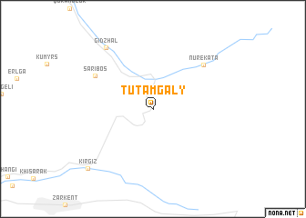 map of Tutamgaly