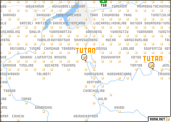 map of T\