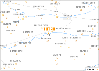 map of Tutan\