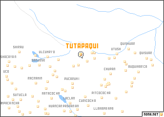 map of Tuta Paqui