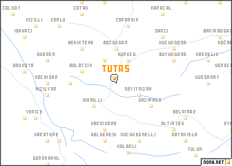 map of Tutaş