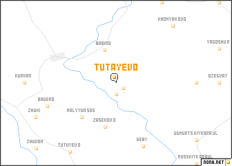 map of Tutayevo