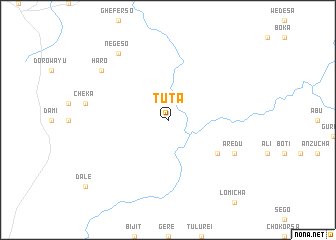 map of Tuta