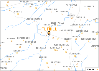 map of Tuthill