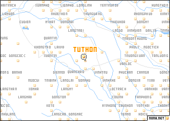 map of Tự Thôn