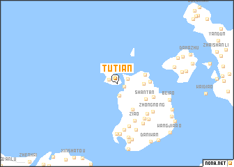 map of Tutian