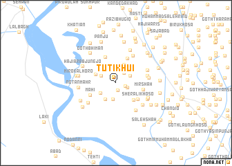 map of Tūti Khui