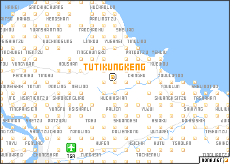 map of T\