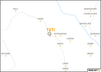 map of Tuti