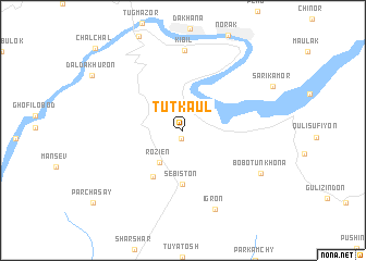 map of Tutkaul