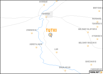 map of Tutki