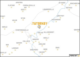 map of Tutor Key
