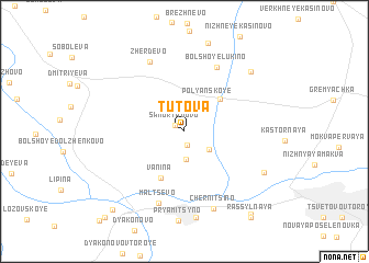 map of Tutova